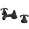 Kingston Brass KS4465TX 8" Widespread Bathroom Faucet, Oil Rubbed Bronze KS4465TX - alternate 1
